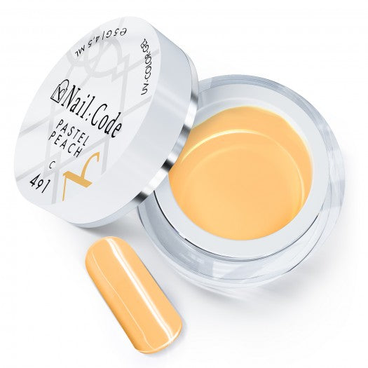 C491 – Pastel Peach – UV/LED Color Gel