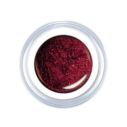 C042 – Glitter Red – UV/LED Color Gel