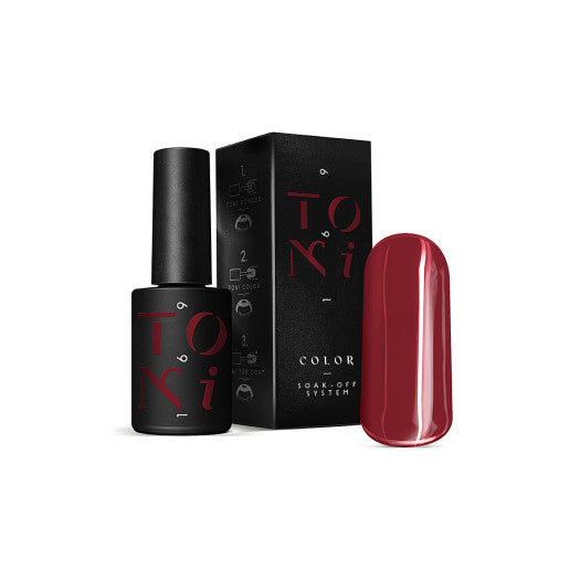 TONI 169 - Deep Cherry Red