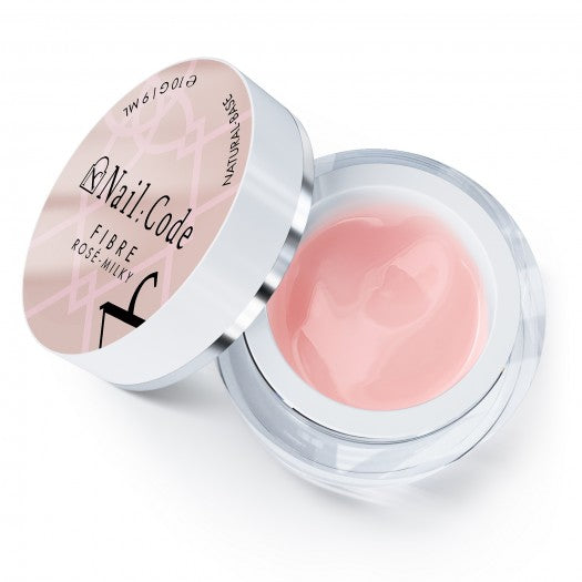 UV/LED Fibre Natural-Base – Rosé-Milky - 10g oder 50g