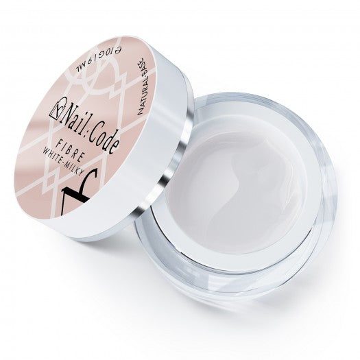 UV/LEDFibre Natural-Base – White-Milky - 10g oder 50g