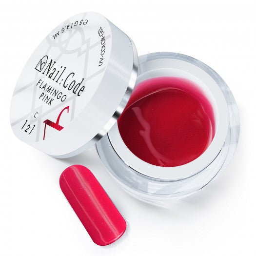 C121 Flamingo Pink – UV/LED Color Gel 5g.
