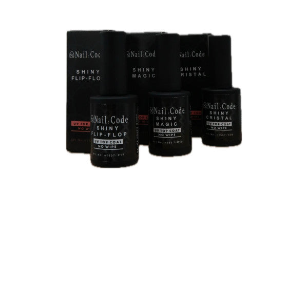 Shiny Collection – UV Top Coat Set (3×10 ml)