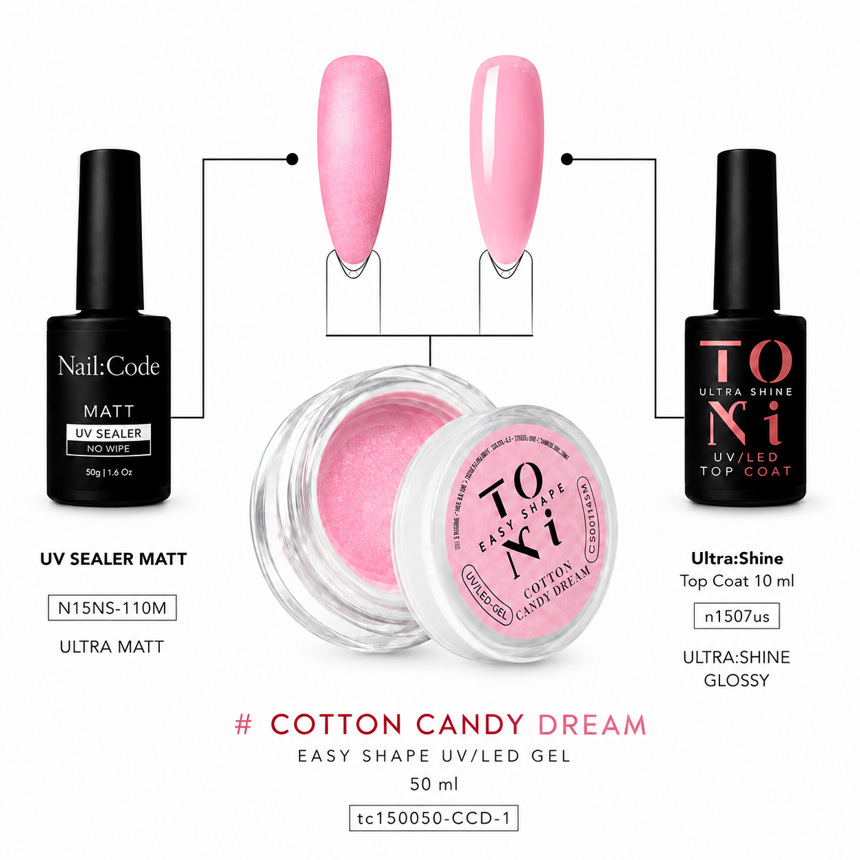 COTTON CANDY DREAM – DUAL FINISH SET