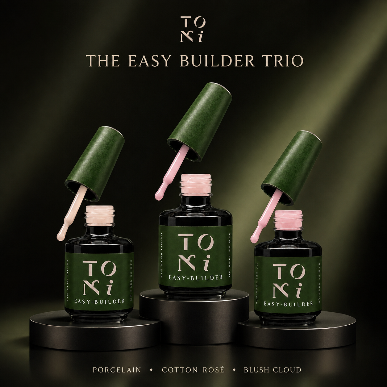THE EASY BUILDER TRIO – 3 × 15 ml