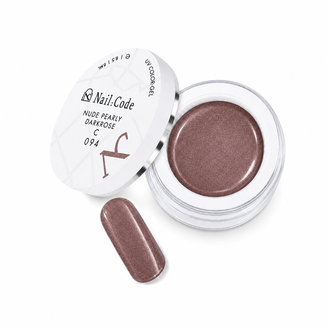 C094 – Nude Pearly Darkrose – UV/LED Farbgel