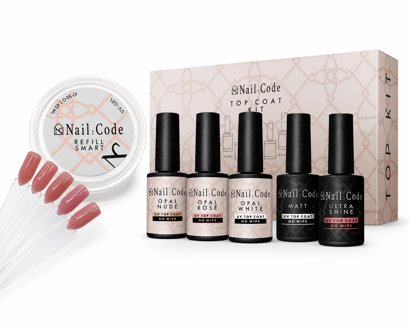 Refill Smart + Top Coat Kit Set