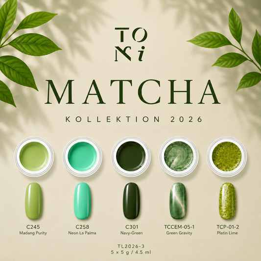 MATCHA COLLECTION 2026 - 5 UV/LED COLORGELE