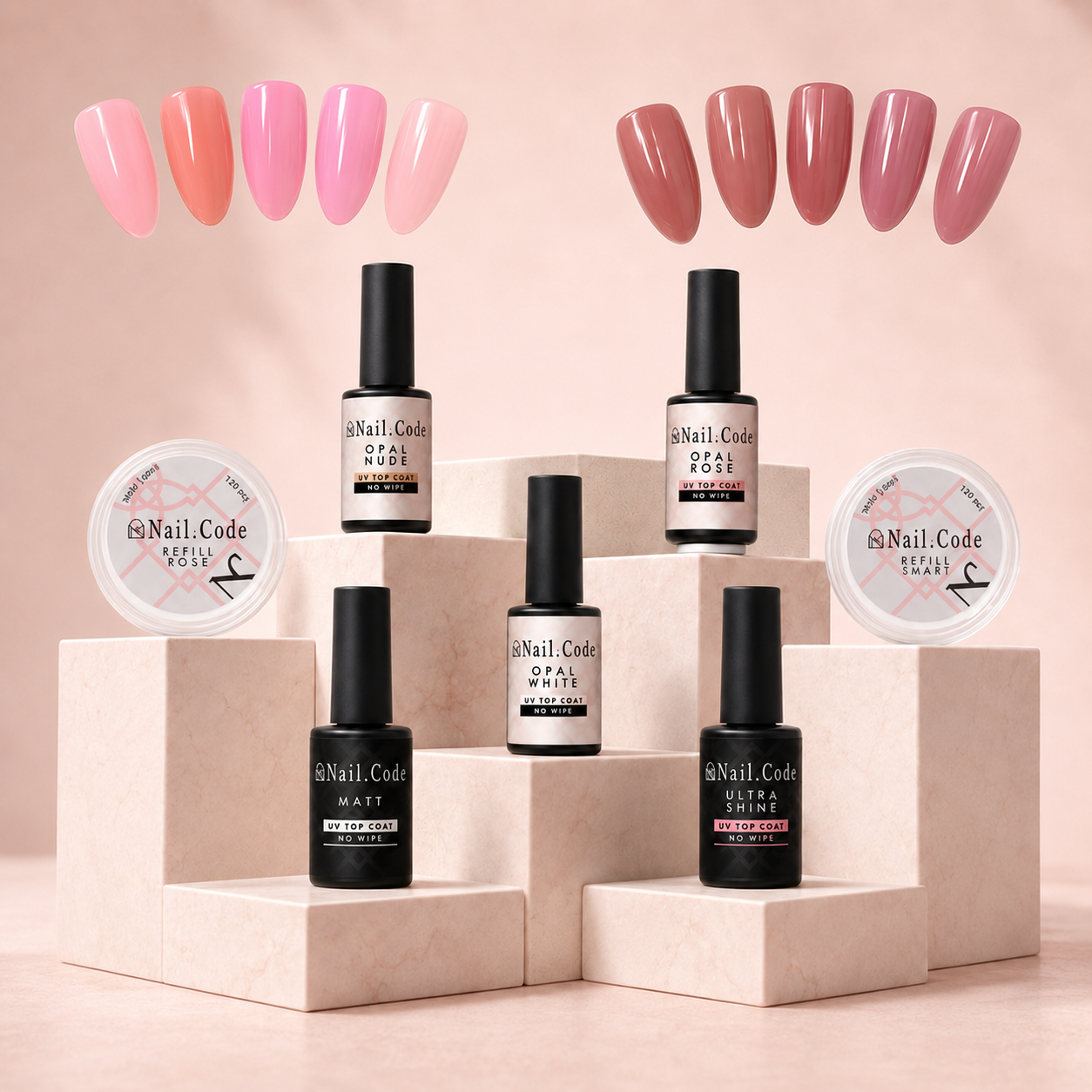 Top Coat Kit + Refill Collection