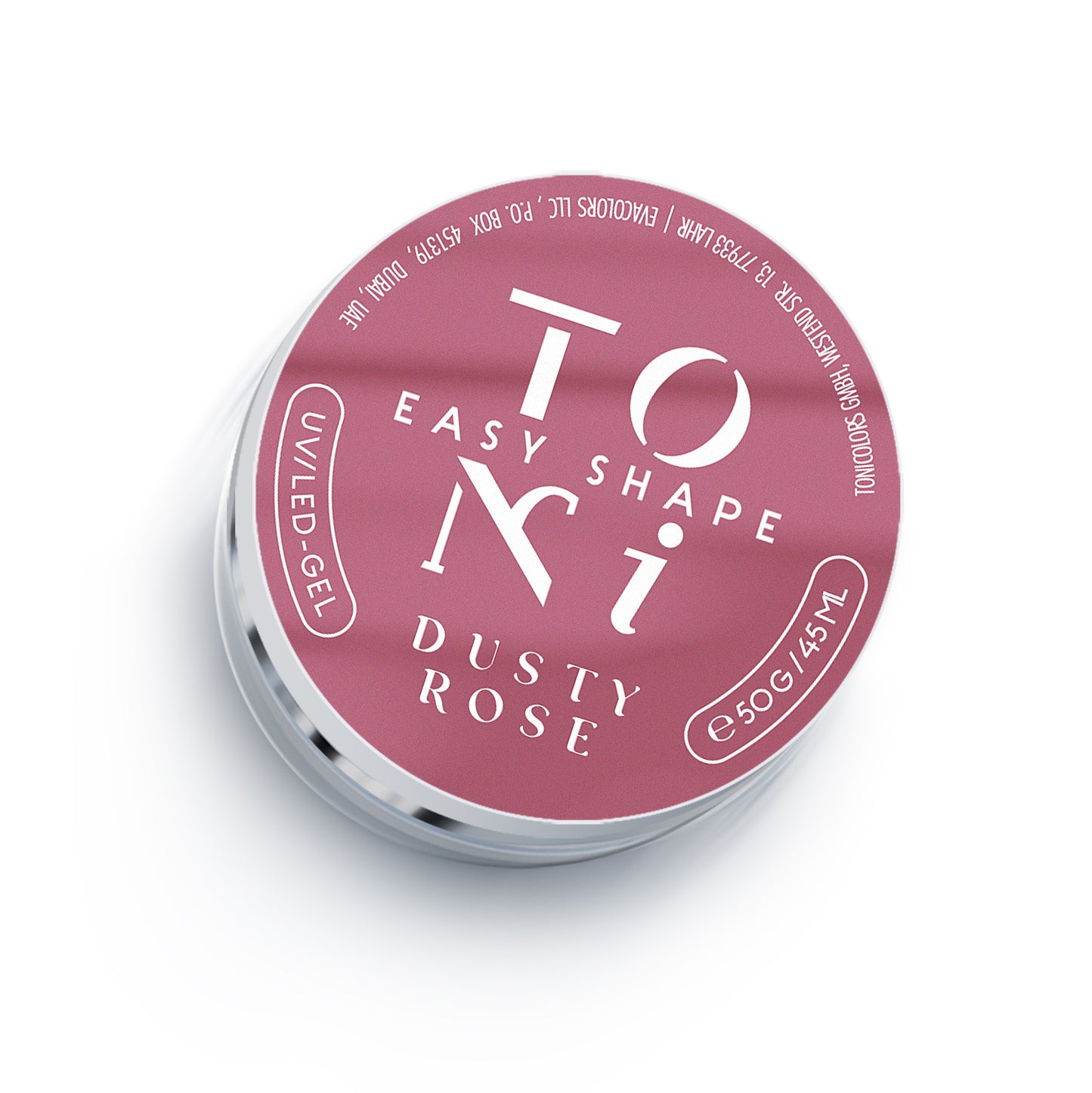 Dusty Rose - Easy Shape - UV/LED Gel - 10ml. und 50ml.