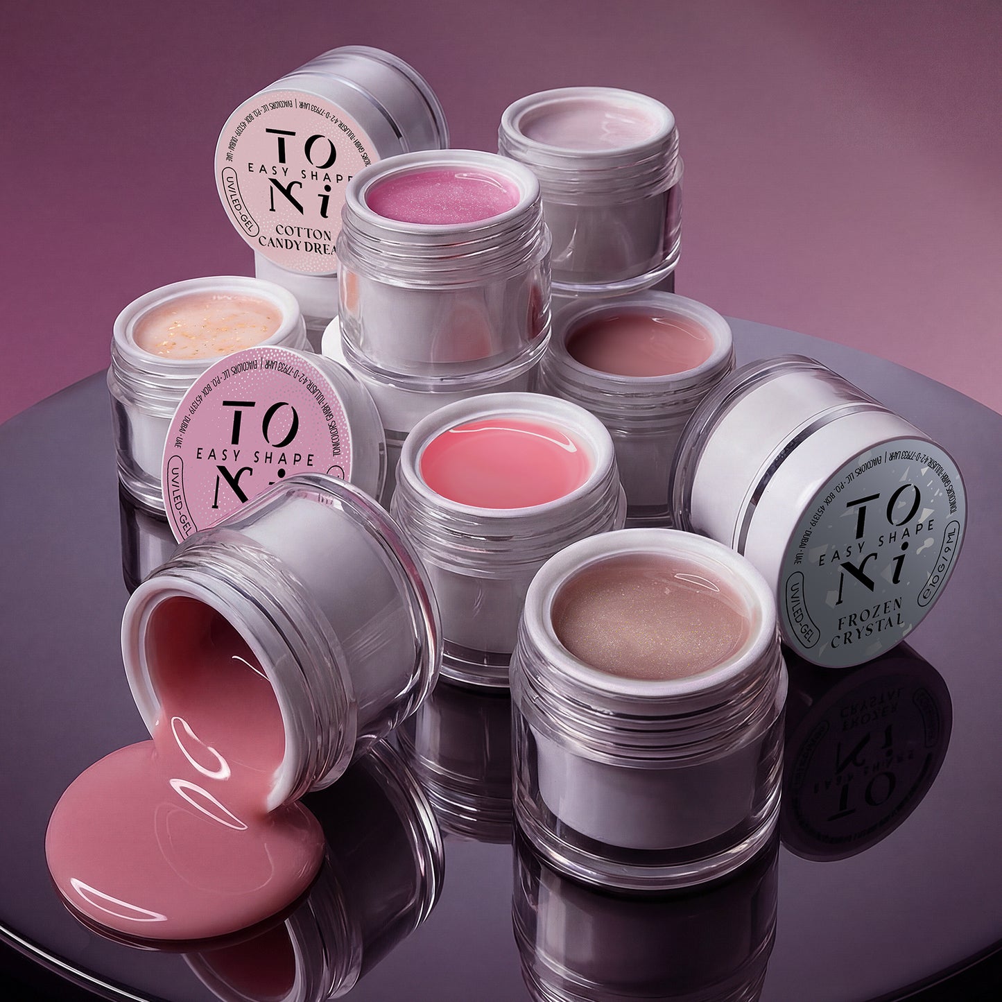 Set – Easy Shape UV/LED Gel – 11 x 10ml