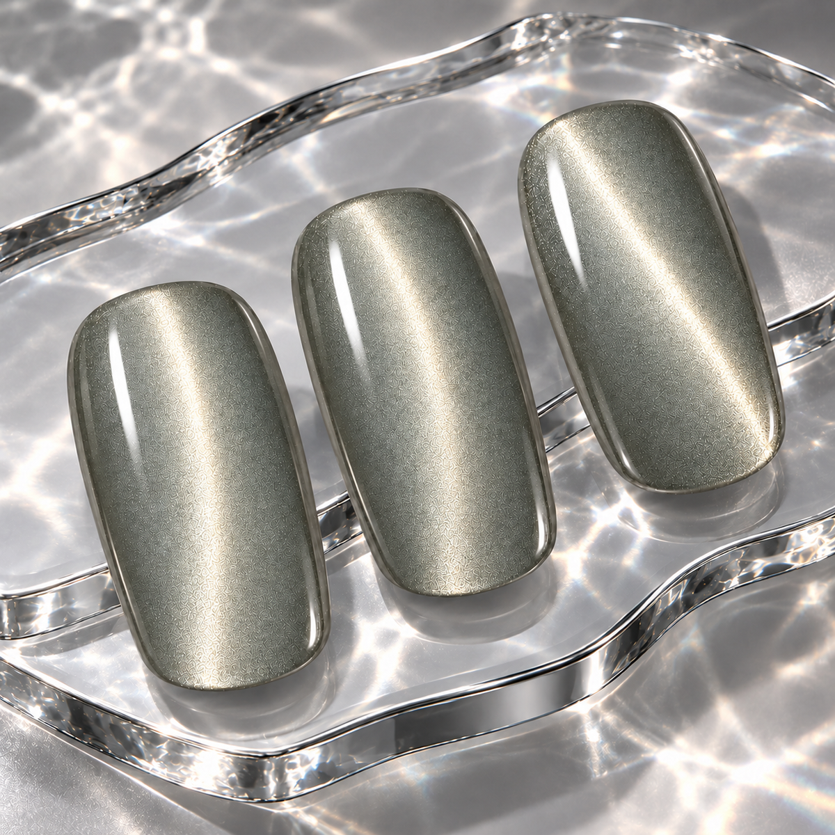 LUNAR SILVER - UV/LED CAT EYE COLORGEL
