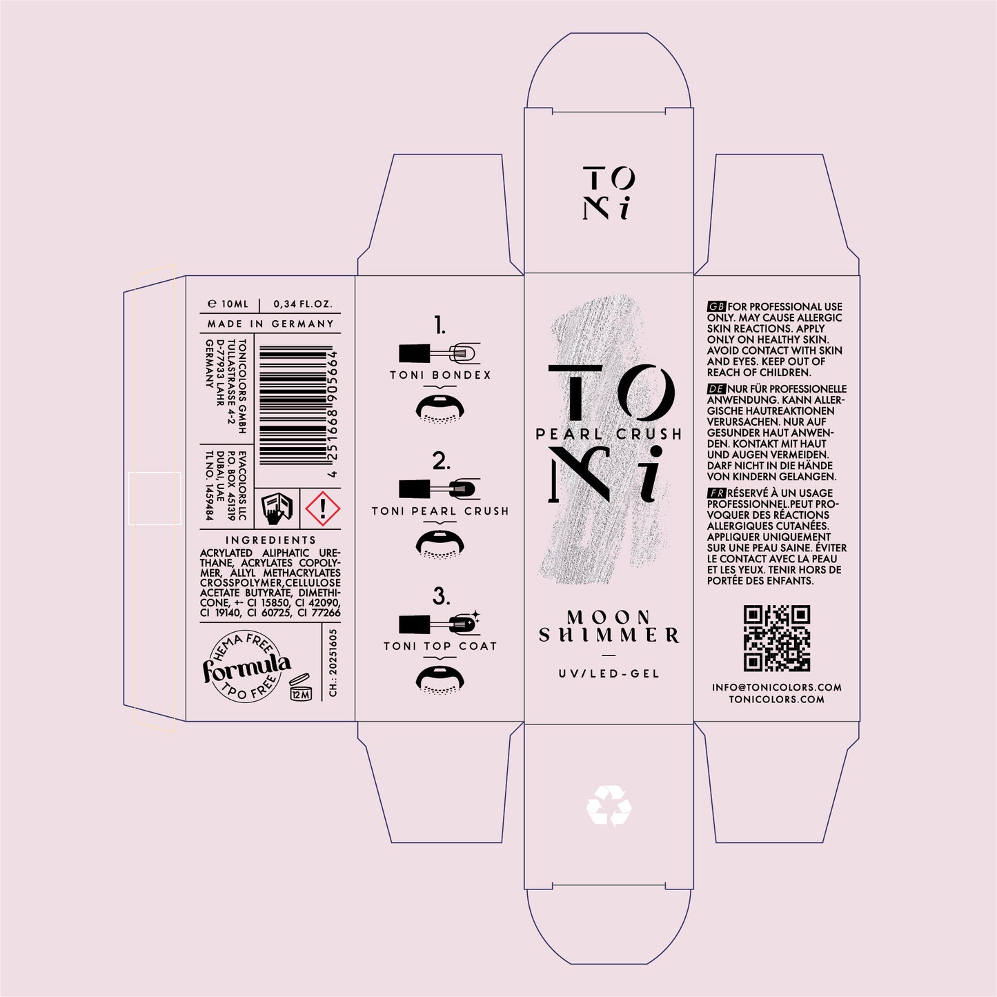 Pearl Crush – Moon Shimmer | UV/LED Gel 10 ml