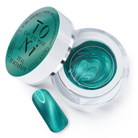 Teal Temptation – UV/LED Cat Eye Gel
