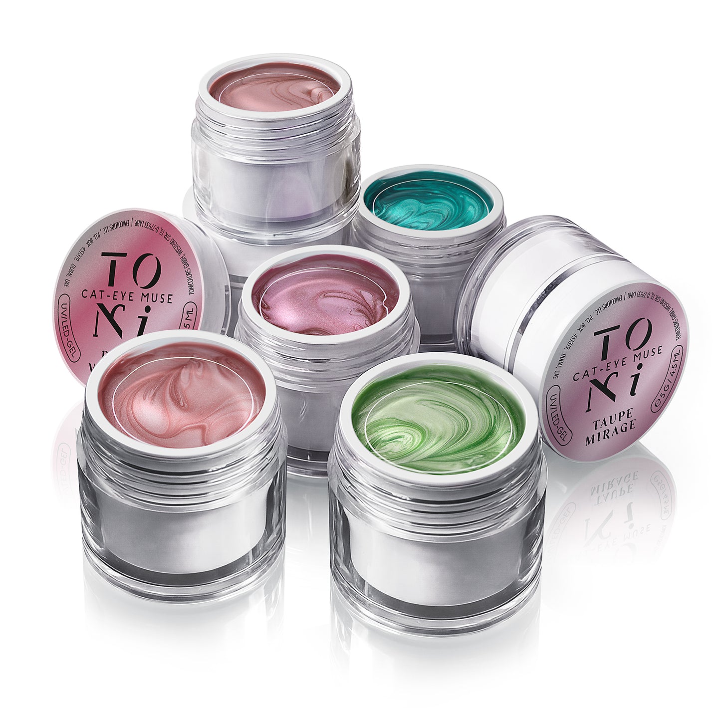 MUSE COLLECTION – 6 x UV/LED Cat Eye Gel im Set