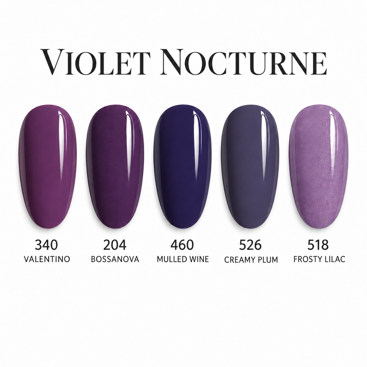 VIOLET NOCTURNE – 5 UV/LED COLORGELE