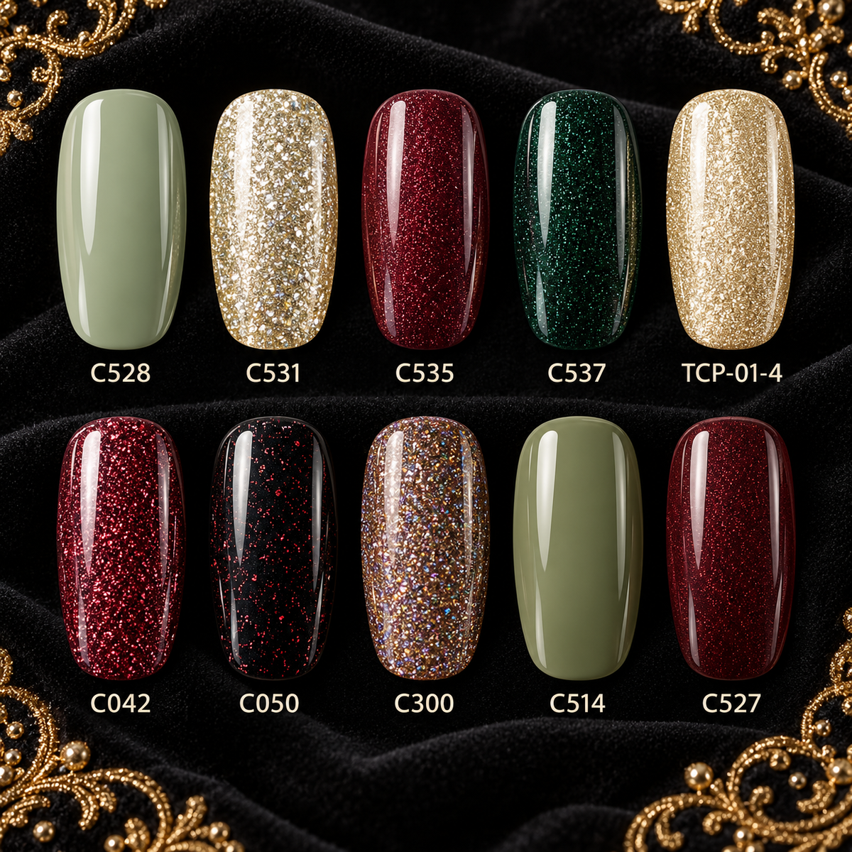GLAM SEASON - 10 UV/LED COLORGELE
