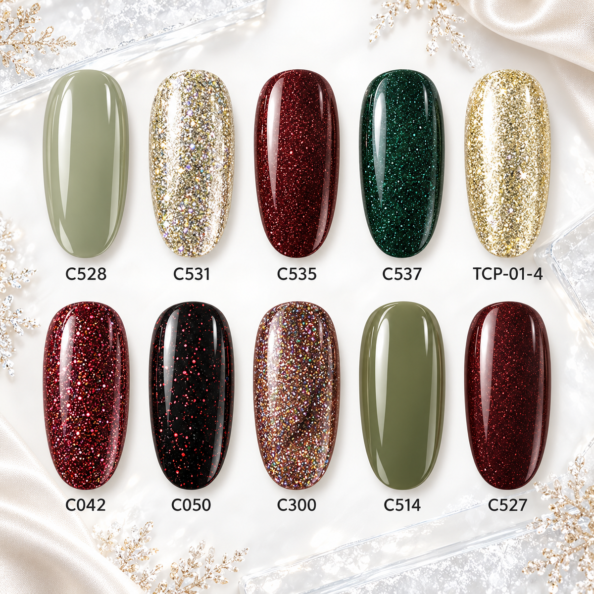 GLAM SEASON - 10 UV/LED COLORGELE