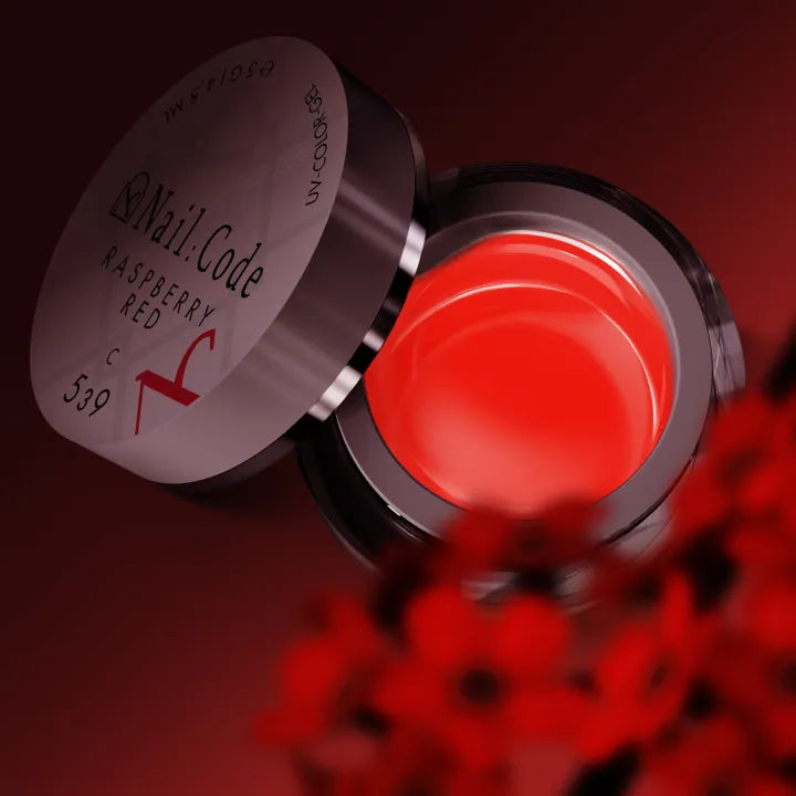 C539 - Rasperry Red Uv/Led Colorgel