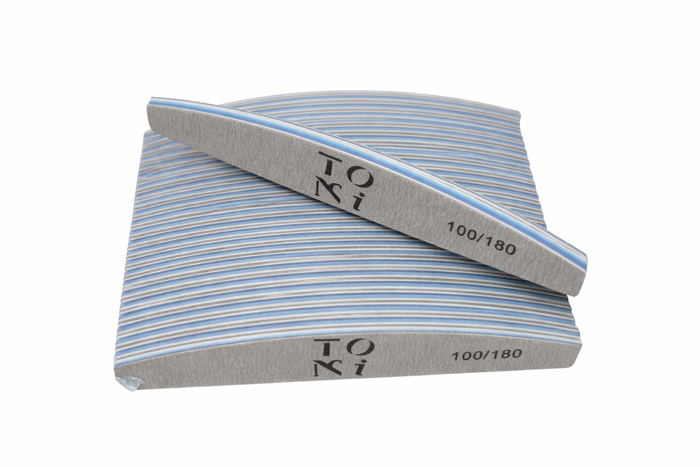 TONI TURBO Halbmond-Feile Blau 100/180